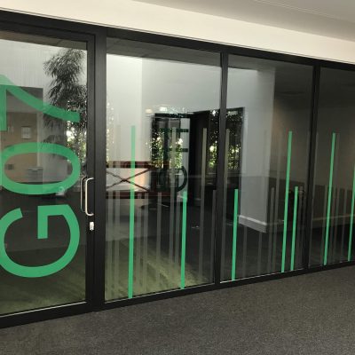office and commercial glazing, partitioning, solid or glazed